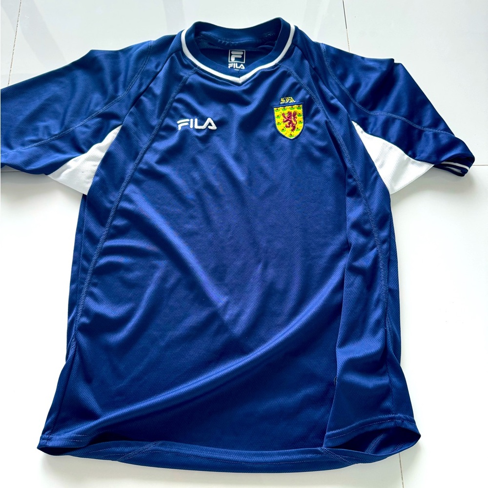 Scotland Vintage soccer jersey size L